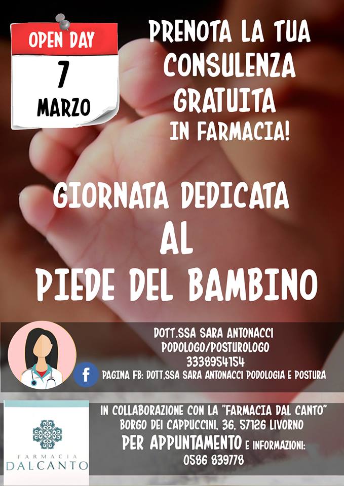 Giornata dedicata al piede del bambino  ?